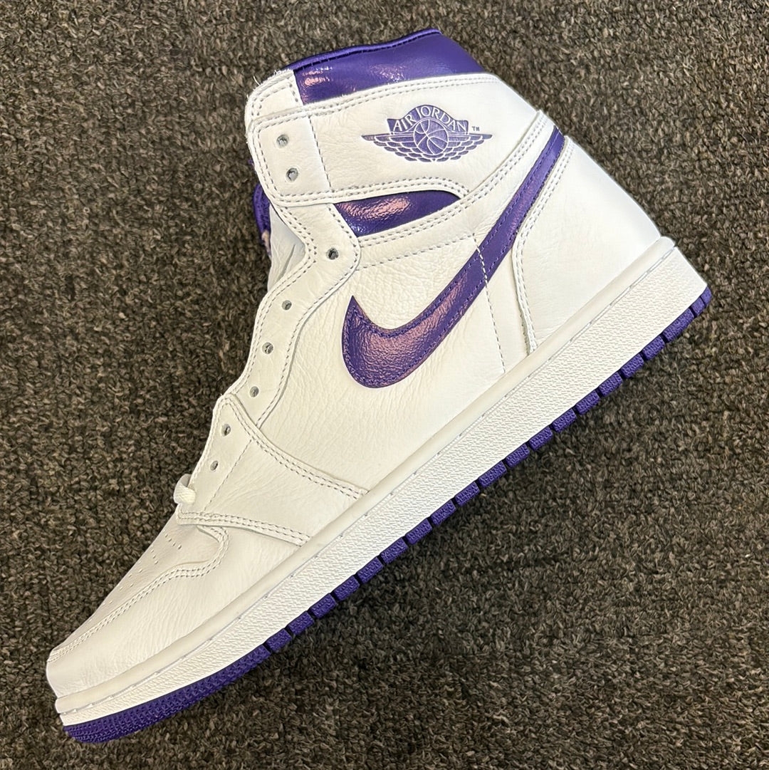 Jordan 1 court purple Sz11/9.5m