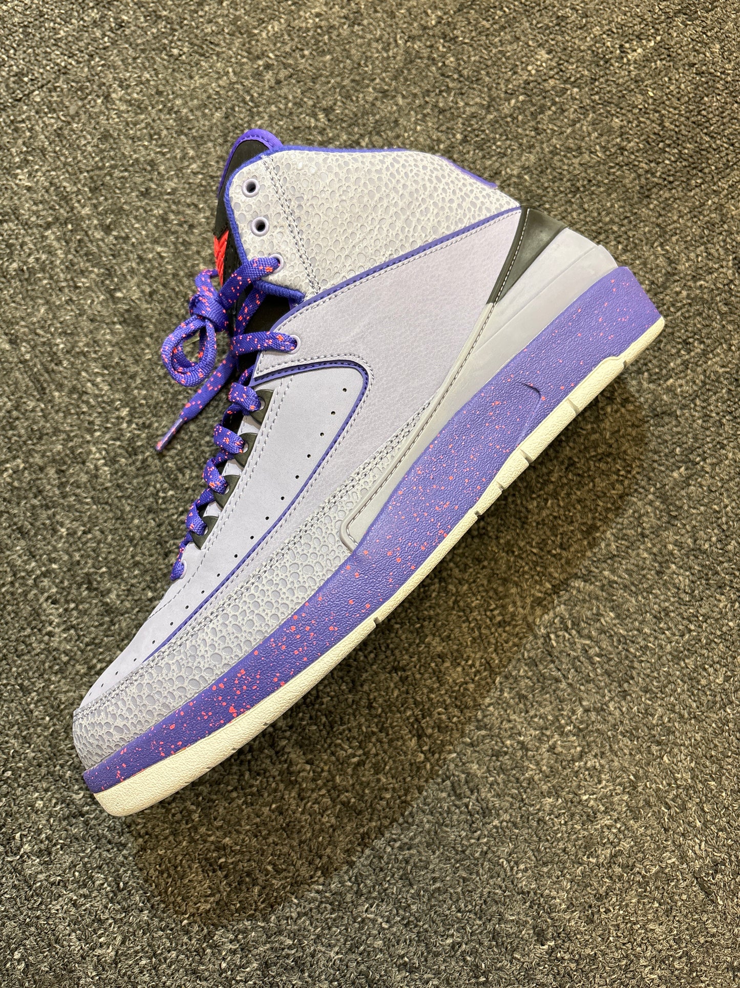 Jordan 2 iron purple Sz12