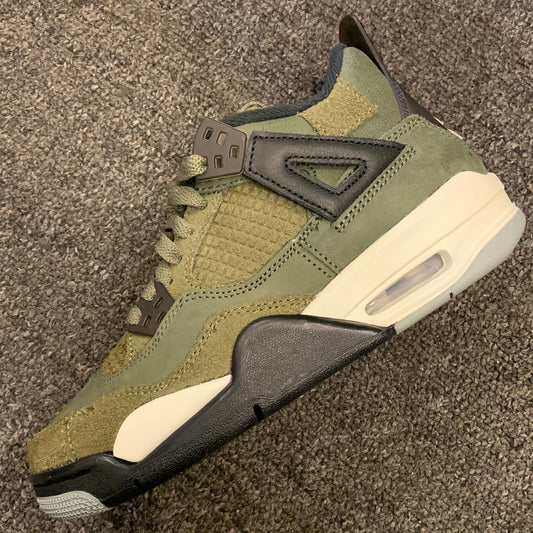 Jordan 4 green canvas sz4.5