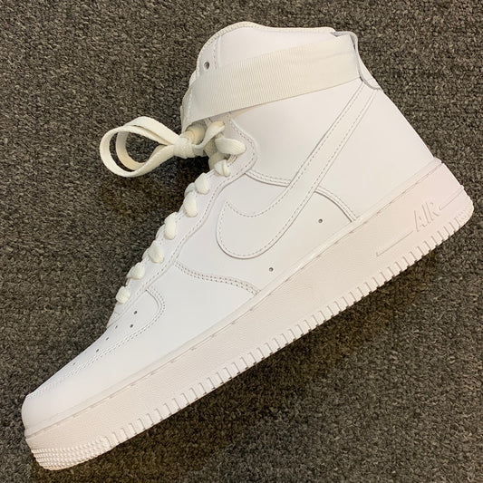 Triple white af1 hi Sz11