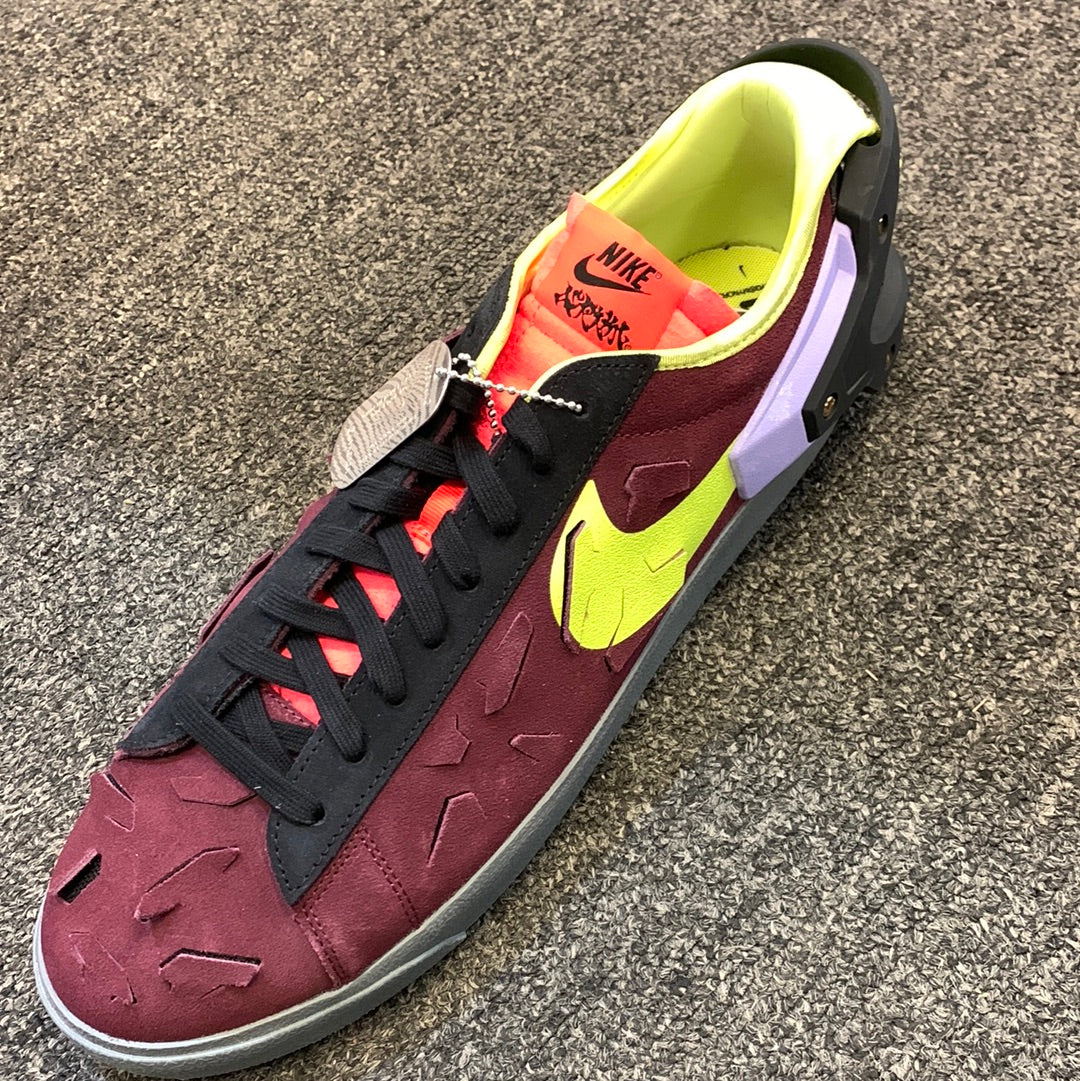 Blazer low acronym maroon Sz13