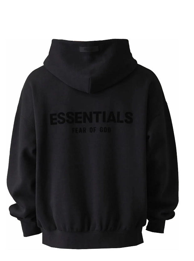 Fear of god essential hoodie stretch limo black SzXL