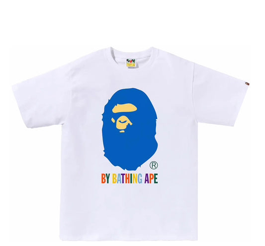 Bape White colors tee SzL