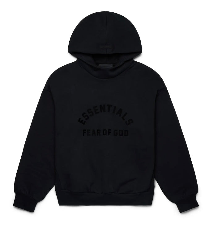 Fear of god essential hoodie jet black SzXL