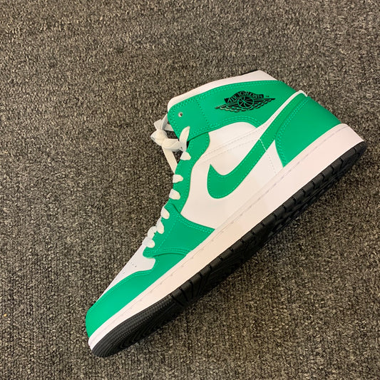 Jordan 1 mid lucky green Sz9.5