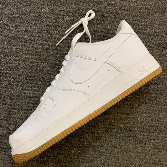 Af1 white gum bottom Sz13