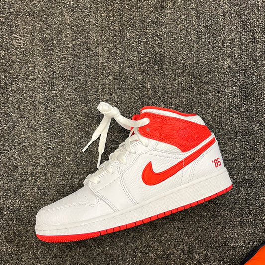 Jordan 1 White red 85 sz5